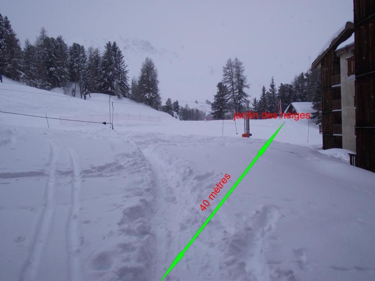 Ferienwohnung Au Bord des Pistes La Plagne Exterior foto