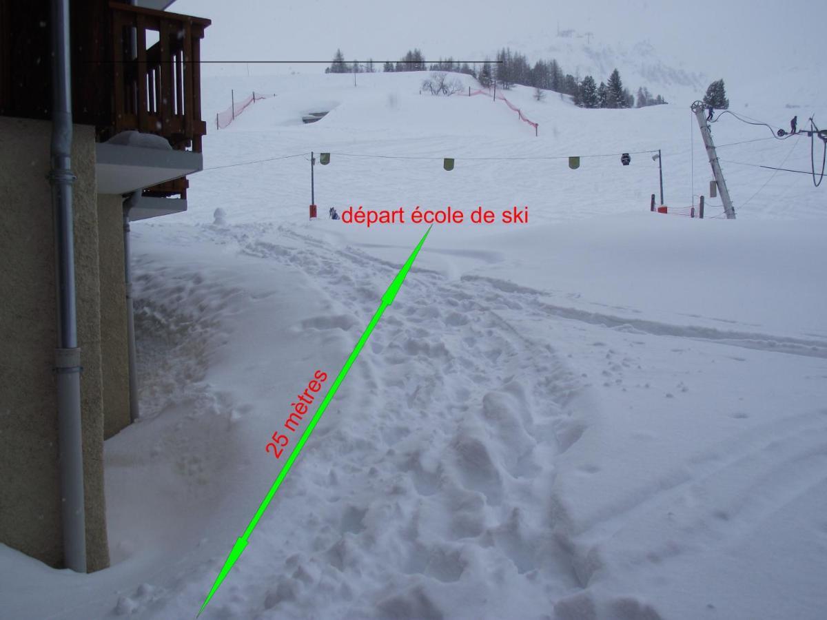 Ferienwohnung Au Bord des Pistes La Plagne Exterior foto