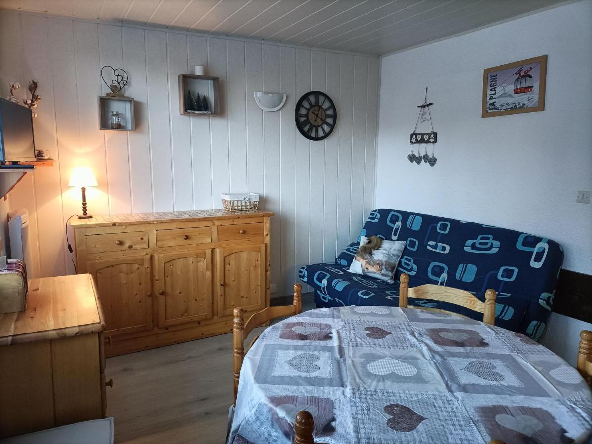 Ferienwohnung Au Bord des Pistes La Plagne Exterior foto